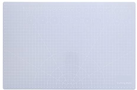 Selbstheilende Schneidematte A3, Transparent Bastelunterlage | Rutschfeste Oberfläche schützt Schreibtisch vor Kratzern, reflexionsfrei für präzises Schneiden, für Papierschnitzen Modellba