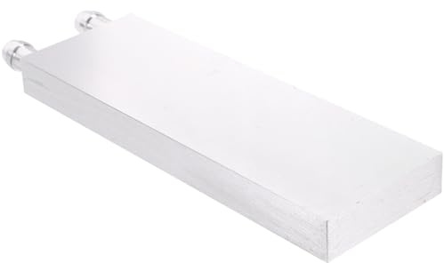 DIYEAH Aluminiumlegierung CPU Wasserkühlblock mit Überlegener Wärmeableitung und Wasserblock Design 40x120mm Geeignet für PC Prozessor Kühlung