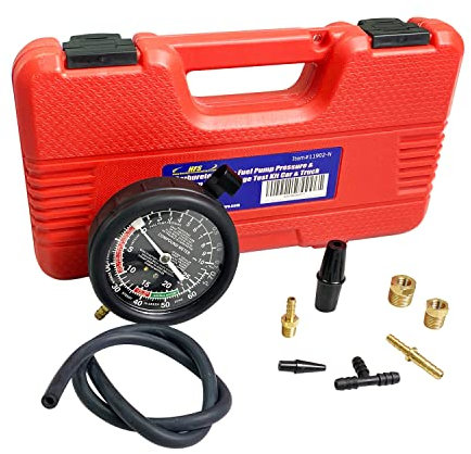 HFS (R) Carburetor Carb Valve Fuel Pump Pressure & Vacuum Tester Gauge Test Kit