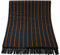 Rotfuchs Decke Wolldecke Kuscheldecke Plaid Wohndecke Doubleface Streifen anthrazit ocker 70% Wolle 30% Polyacryl