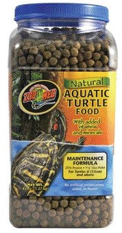 Zoo Med Natural Aquatic Turtle Food Maintenance Formula [Set of 2] Size: 45 Oz.