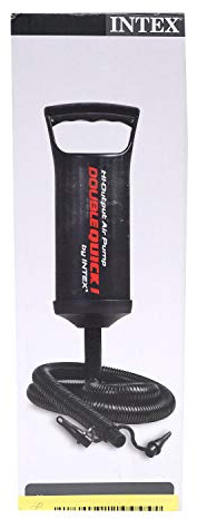 Intex Bomba de mano doble rápida - Bomba de aire para inflables