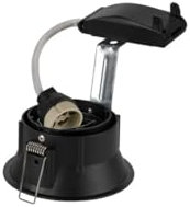 SLV LED Einbau-Strahler HORN-T, rund, schwenkbar | Dimmbare Deckenleuchten, Beleuchtung innen | LED Spots, Fluter, Deckenstrahler, Decken-Lampen, Einbau-Leuchten | einflammig, GU10 QPAR51