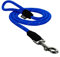 Pawtitas 1.8 M Training Dog Lead Durable Medium Rope Lead for Dogs Premium Quality Heavy Duty Rope Lead Strong and Comfortable - Blue Puppy Lead