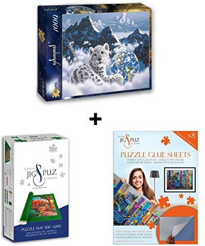 Grafika Puzzle 1000 Teile – Schim Schimmel – Bed of Clouds + Kleber + Matte