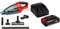 Einhell 2347120 Aspiradora de mano, Negro, Rojo, Sin Batería + 4512097 Kit para principiantes que incluye Batería 2,5 Ah + Cargador Power X-Change