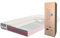 TULENA NOX Matratze 100x200 Komfortschaum mittelfest H3 und H4 Comfort Plus 20 cm Probeschlafen inkl. Wendematratze Antibakterieller Bezug mit Reißverschluss