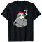 lustige Kiffer Zubehör Marihuana Gras Weed Faultier Cannabis T-Shirt