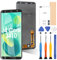 ARSSLY Écran de rechange pour Samsung Galaxy J6 Plus J610 / J4 Core J410 / J4 Plus J415 2018 Écran LCD Touch Digitizer Glass Assembly (Noir Non applicable à J600)