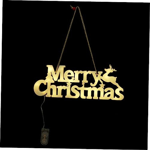 CAXUSD Merry Christmas Led Licht Wreath Dekorative Weihnachtsbeleuchtung Für Stimmungsvolle Atmosphäre Für Festlichkeiten Und Weihnachtsdekoration Ihrem Zuhause