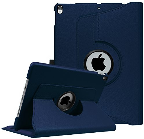 Fintie Hülle für iPad Air 10.5 2019 (3. Generation) / iPad Pro 10.5 2017, 360 Grad verstellbare Schutzhülle ohne eingebautem Pencil Halter, Auto Schlaf/Wach Funktion, Blau