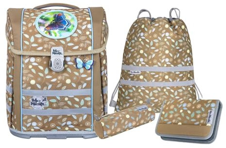 McNeill Schulranzen-Set PERFECTO, 5tlg. - Kollektion 2024 (GRETA)