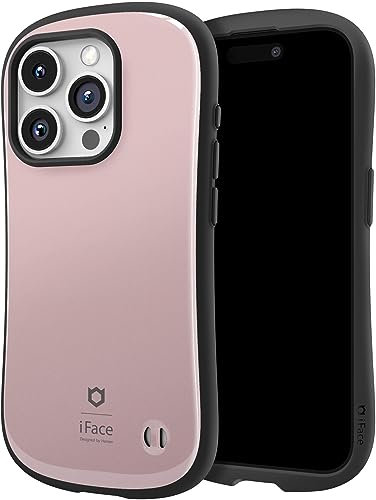 iFace Compatible with iPhone 15 Pro Case - [First Class] Cute Drop Proof Hard Cell Phone Cover - Rose Gold