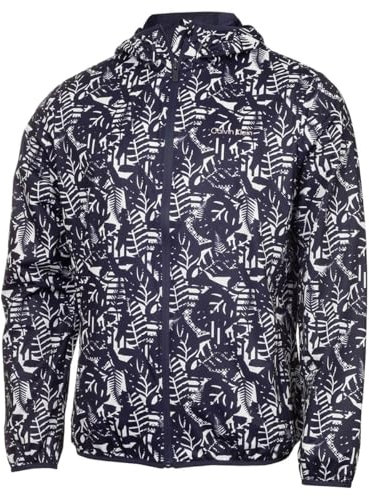 Calvin Klein Veste Coupe-Vent Golf Imprimée 2024 Homme - Blanc/Bleu Soir - L