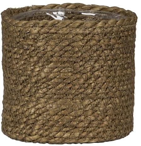 Scheurich Seegras Korbpflanzgefäß, Farbe: Braun, Durchmesser: 22cm