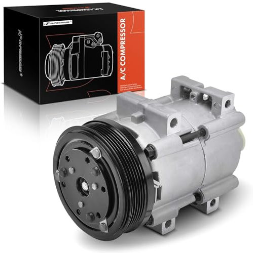 A-Premium Compresor de aire acondicionado con embrague compatible con Ford Focus 2.0L 2003-2004, Mercury Sable 3.0L 1996-2000