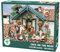 Mr. Broccoli Puzzle Katzen auf dem Dach 1000 Teile - Illustration mit Katzen