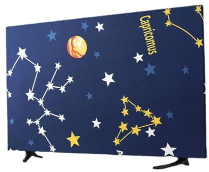 Verdant Touch Funda de TV para exteriores resistente a la intemperie y al polvo, protector de TV elástico universal para televisores de pantalla plana LED, LCD, OLED de 55 pulgadas, tipo 4, protección