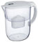 NSF Certified 4L Fridge Water Filter Jug Fluoride Water Filter Pitcher,with 1×90 Days Filter, Reduces Lead, Fluoride, Chlorine And More, BPA Free,White