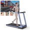 DeerRun Raceable Laufband Geeignet für High-Tech-Geräte, Laufband für Zuhause mit 158 KG Tragfähigkeit und APP-Steuerung, 2573W Treadmill Klappbar mit Trainingskursen und Multi-Runner-Rennen