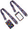 Lot De 2 Cordons D'Identification Love, Cordon Avec Porte-Cartes, Porte-Cartes, Cordon Pour Carte D'Identité, Tour De Cou Avec Porte-Cartes, Porte-Passeport Et Cordon