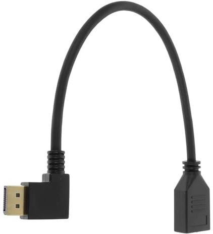 NULYLU Extension Cord Compatible Male to Female Cable Extension for PC Gaming Monitor Use Cable