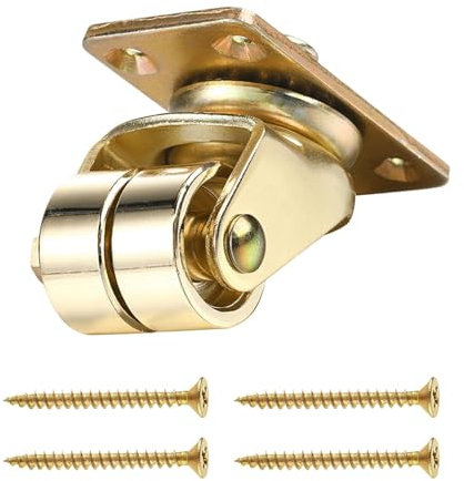 Doppelradrollen, Gusseisen-Klavierrolle | Stabile und sichere Möbelrolle,Langlebige, rostbeständige Metallplattenrollen, die leicht rollen