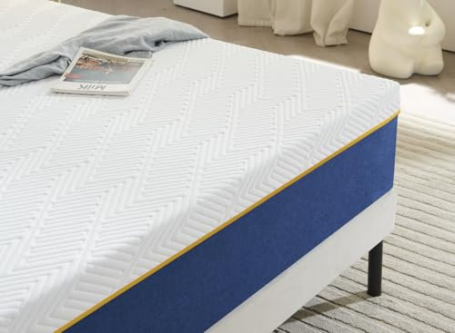 Yocreat Schaumstoffmatratze 140x200 cm, Härtegrad H3 - Ergonomische 7-Zonen-Matratze mit abnehmbarem Stoffbezug, Matratze 140x200 (Höhe 18 cm, mittelfest) für optimalen Schlafkomfort