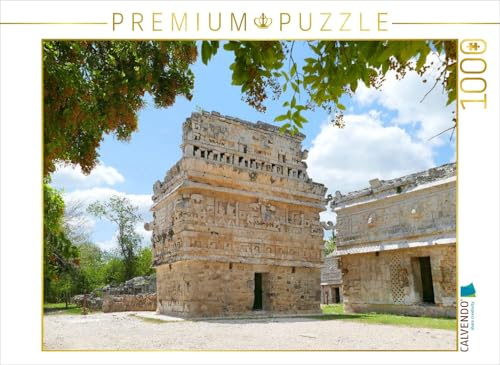 CALVENDO Puzzle Chichen Itza, La Iglesia | 1000 Teile Lege-Größe 64 x 48 cm Foto-Puzzle für glückliche Stunden
