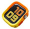 AEHON Custodia in TPU per Apple Watch Ultra da 49 mm, 45 mm, 41 mm, 44 mm, 40 mm, 42 mm, 46 mm, protezione per telaio paraurti per iWatch serie 9 SE, 8 Ultra, 7, 6, 5, 4.(Orange-Yellow,49mm)