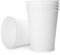Inoverse Lot de 1000 gobelets jetables en carton pour café à emporter - 200 ml - Blanc - Gobelets à café à emporter - Gobelets en carton de 200 ml - Gobelets jetables pour thé - Gobelets en papier