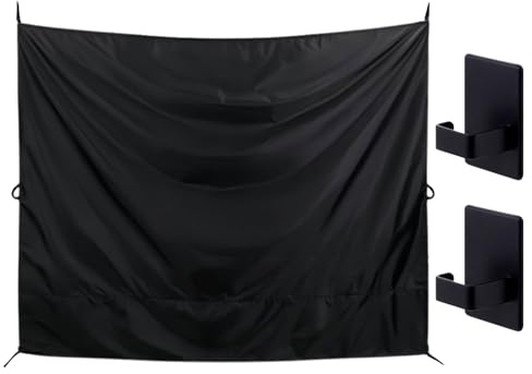 Rideau de Séparation Voiture pour Intimité Pare Soleil Voiture Rideaux Occultant Magnétiques pour Camping Car, 230 x 180 cm