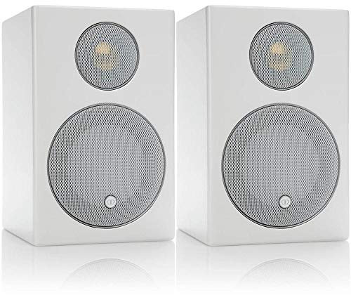 Monitor Audio Radius 90 150 W Weiß Lautsprecher – Lautsprecher (2-Wege, 2.0 Kanäle, mit Kabel, 150 W, 80-35000 Hz, weiß)