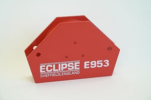 Eclipse Magnetics E953 Magnetic Quick Clamp, 33 lb. Pull Capacity, 3-15/16 Length 2-9/16 Width x 13/16 Height