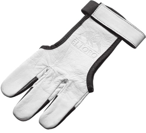 elTORO Schießhandschuh Zebra Bogenschießen (XL)