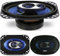Pareja DE Altavoces O DIFUSORES OVALADOS 4 X 6 10 CM X 15 CM PYLE PL463BL Azul 240 Watt RMS 480 Watt MAX A. 3 Calles TRIASSIALI por Puertas Portero ES TAQUILLAS Coche