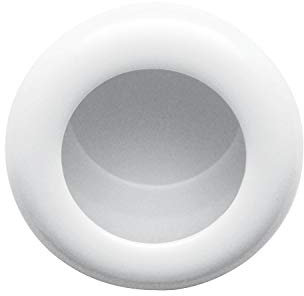Muschelgriff HEWI 538.75 ML ø 75 mm, Einlass ø 70 mm, Polyamid reinweiß