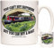 KAZMUGZ Narrow Boat Mug, You Can't Buy Happiness But You Can Buy A Boat Mug. The Mug for Anyone who Loves Canal Boats.