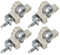 Cancanle 4 Tendeurs de Chaîne pour Stihl 029 039 390 MS290 MS390 MS310 Tronçonneuse