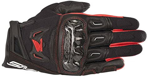 Alpinestars - Motorradhandschuhe SMX-2 Air Carbon V2 Glove Black Red - M