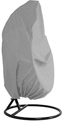 Xinyanmy Hängesessel Schutzhülle Schwebesessel Terrasse Schaukelstuhl Abdeckung Wasserdicht 210D Oxford-Stoff Outdoor Patio 190 x 115 cm
