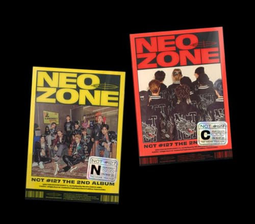 NCT 127 2. Album – NCT No127 Neo Zone [Set Ver.] – 2 Album + 2 gefaltetes Poster (auf Packung)