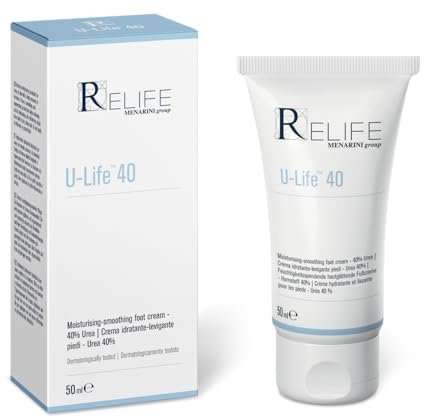 U-Life 40 Crème hydratante pieds 50 ml