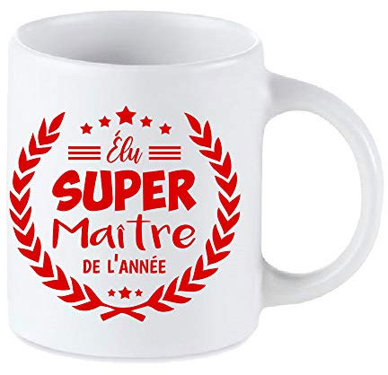 Tip Top Tshirt Mug céramique Super maître 350ml
