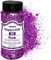 HEMOER Paillettes Olografiche Glitter Grosso, Viola 100g Olografiche Chunky Paillettes Glitter Unghie per Viso, Corpo, Occhi, Capelli, Unghie, Glitter per Hobby Creativi