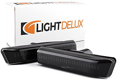 LIGHTDELUX Ersatz für LED Blinker Seitenblinker Blinkleuchte kompatibel mit BMW 3 (E36) BMW X5 (E53) V-170196
