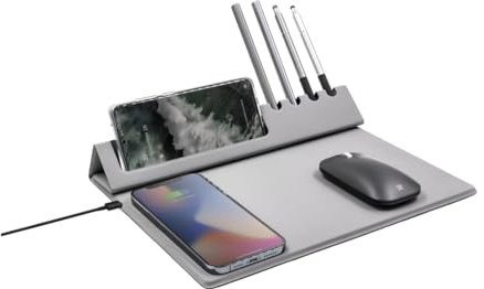 Brandcharger Evopad Charge - Tapis de Souris, Organiseur et Chargeur Induction