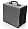 alavisxf xx Custodia per CD, capacità 432, porta DVD, resistente, con cerniera, organizer per film, media, raccoglitore per auto, casa, ufficio, viaggi (Grigio)