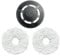 Odashen Mop Cloth Rag Rack Bracket Module Pad Set Replacement For Ecovacs Deebot X1 TURBO OMNI Vacuum Cleaner(1*Mop Holder, 2* Mop Cloth)