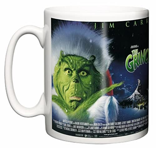 Image is Everything IIE, The Grinch Classic Christmas Movie 2000 Jim Carey Christine Baranski Tea Coffee 11oz Mug Gift